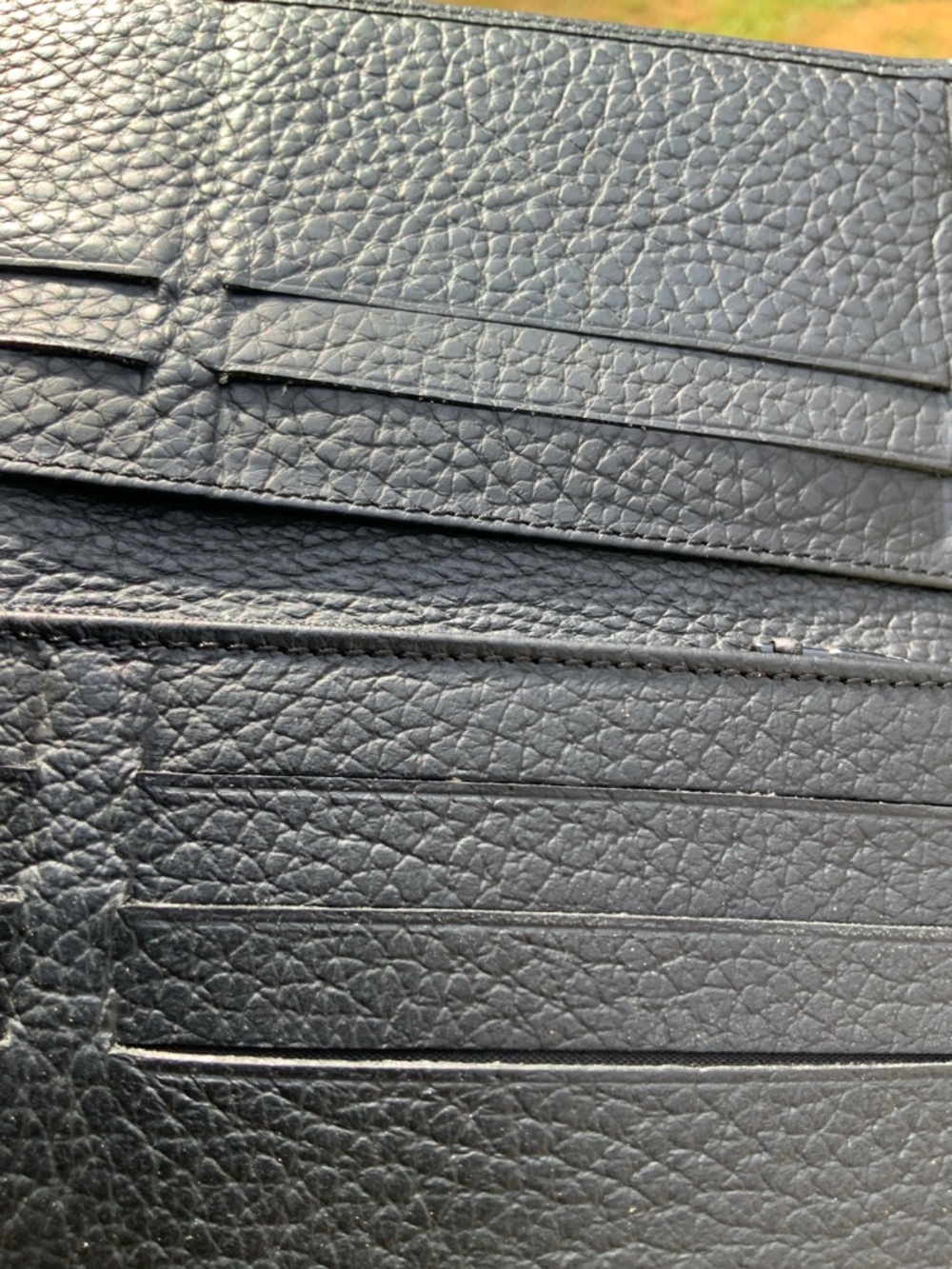 Dunhill Black Leather Long Wallet with Gold Accent GUC leather like butter - Picture 16 of 16